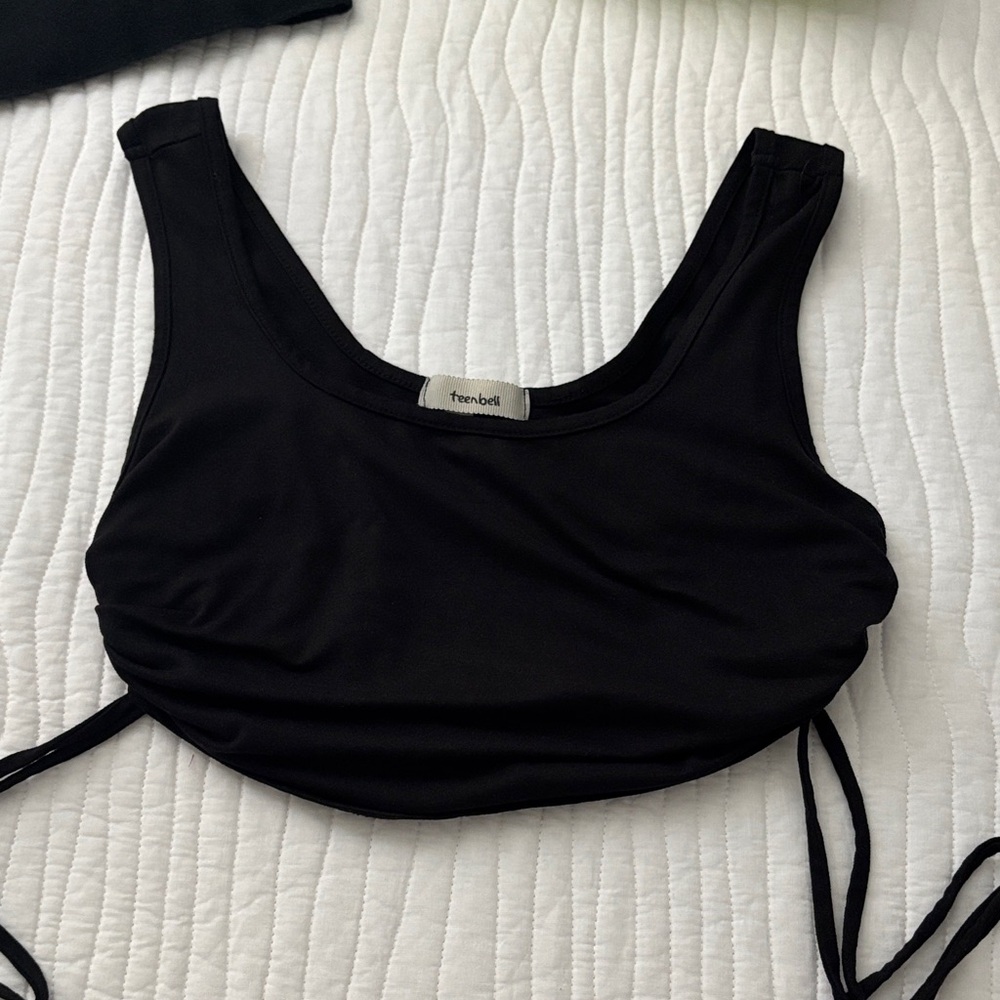 Free People Black Tank Top